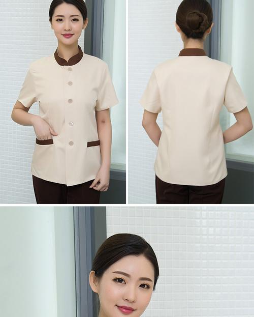 酒店工作服 保洁服装短袖 清洁客房保洁工作服夏装 物业宾馆制服,批发